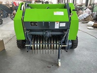 Aoxin 9YQ-0.5 Mini Enrouleur Automatique de Foin Rond, Machine à Enrouler Hydraulique pour Ensilage, Enrouleur pour Foin et Paille, Prix de Vente