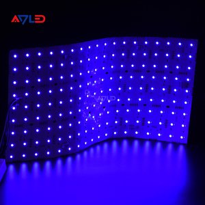 Feuille LED Flexible RVBW 45W 324 LED DC24V pour Éclairage Scénique Dynamique, Décoration de Fond de Concert, CE RoHS - Product Image 1