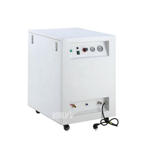 Compresseur d'air silencieux sans huile 8-120L 1,5HP-6HP portable pour usage dentaire et médical avec air 100% pur pour laboratoire - Product Image 1