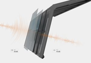 Ventas directas de Fuson, balcón de jardín de invierno, aluminio, 4 estaciones, veranda de lujo, invernadero de vidrio, sala de sol, casa, terraza acristalada - Product Image 6