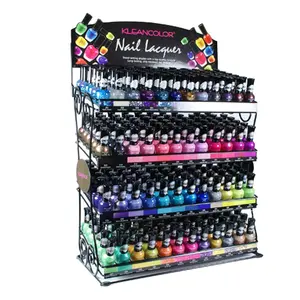 2 Years Guaranteed Wire Shelving Table Top Wholesale Mac Cosmetics Display Cheap Metal Nail Polish Rack