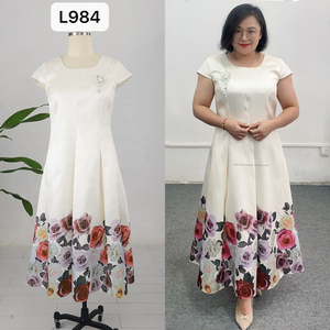 Elegant Long Dress Suits for Women Plus Size Women's Clothing Sets Ladies Outfit Church Suit - Product Image 2