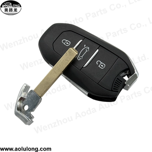 Carcasa de Llave Inteligente de 3 Botones para Automóvil <span class=keywords><strong>Peugeot</strong></span> <span class=keywords><strong>5008</strong></span> 508 2020, Venta al Por Mayor - Product Image 4