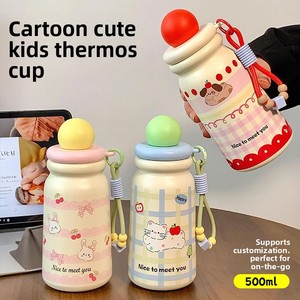 Vaso Térmico Pequeño de Acero Inoxidable 316 con Aislamiento al Vacío, Tipo Lata de Leche, para Niños, Portátil, con Separador de Té y Pajita, Vaso de Recuerdo - Product Image 5