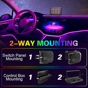 Interrupteur à bascule pour voiture en vente, 12v, télécommande APP, interrupteur à bouton poussoir 6 gang, kits de panneaux pour marine, SUV, ATV, UTV, camion 4x4 - Product Image 4