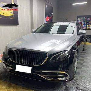 ชุดบอดี้กระจังหน้ากันชนหลังรถสำหรับ Mercedes-Benz W213อัพเกรดเป็น Maybach สไตล์2016-2020 - Product Image 3