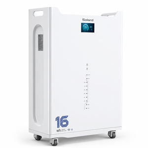Batterie de stockage LiFePO4 solaire hybride empilable pour extérieur 16 kWh 51,2 V 314 Ah intelligente CAN/WIFI sans entretien et fiable - Product Image 1