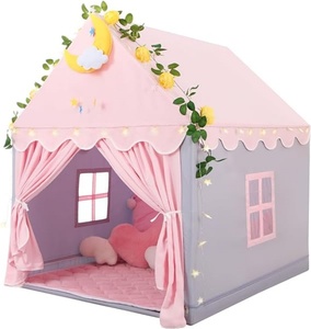 Tienda <span class=keywords><strong>de</strong></span> <span class=keywords><strong>campaña</strong></span> para niños con colchoneta acolchada, casita <span class=keywords><strong>de</strong></span> juegos para niños pequeños - Tienda <span class=keywords><strong>de</strong></span> juegos interior para niños, casa <span class=keywords><strong>de</strong></span> juguete, regalos para <span class=keywords><strong>niñas</strong></span> y niños - Product Image 2