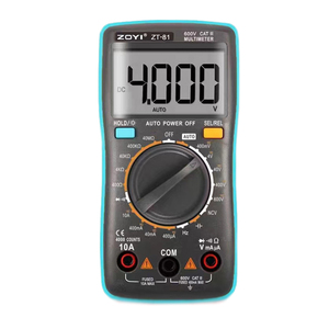Multímetro Digital ZOYI ZT82 True RMS con Selección Manual de Rango 600V 4000 Amperios - Product Image 2
