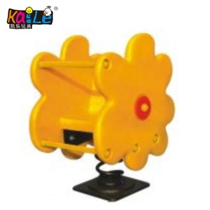 Enfants Dessin Animé Animal <span class=keywords><strong>Ride</strong></span> Sur Jouet Aire De Jeux Extérieure En Plastique Cheval À Bascule À Ressort - Product Image 2