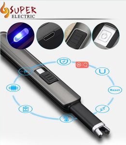 Encendedor Electrónico USB Recargable, Encendedor de Cigarrillos a Prueba de Viento, 280mAh, Encendedor para Barbacoa con Indicador de Batería e Interruptor de Seguridad - Product Image 6