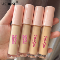Anti-cernes liquide à couvrance totale imperméable à l'eau, vente chaude, marque privée, contour mat naturel, anti-cernes crémeux végétalien pour le visage