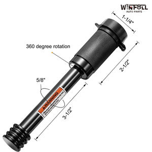 M-PULL 黑色挂钩接收器防盗销锁，带 5/8 英寸销，适用于 III/IV 级 2 英寸和 2-1/2 英寸接收器，承重 1000 公斤 - Product Image 2