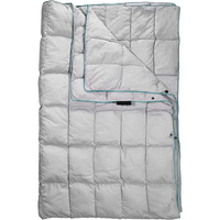 Prix direct d'usine, couverture de voyage gonflable super douce imprimée, couverture de camping imperméable toutes saisons, portable, dans une pochette