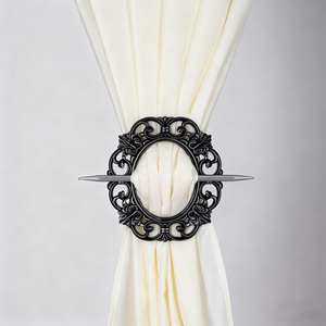 Modern Stainless Steel Curtain Hook Accessories with <strong>Tie</strong> <strong>Backs</strong> (Custom Size) - Product Image 5