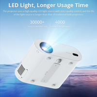 Hotack L007 Full HD 4000 Lumens Vidéoprojecteur Home Cinéma Smart Android Projecteur Portable Mini Projecteurs 4K