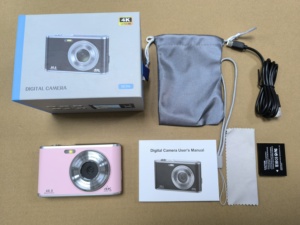 48MP 4K Dual Camera Camcorder, 2.88" Type-C 16X AF Filter Flash for Kids Adults DC306 48MP High Resolution Captures Stunning Det - Product Image 2