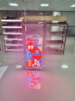Écran LED publicitaire portable pour magasin en plein air, écran LED mobile pour publicité, 480*960mm