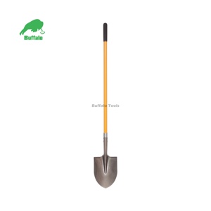 จอบกลมอุตสาหกรรม Buffalo S518CXL พร้อมด้ามจับเหล็กแบบ D-Grip ใบ<span class=keywords><strong>มี</strong></span>ด 8 นิ้ว สำหรับงานหนัก ทำสวน ขุดร่องปลูกต้นไม้ - Product Image 5