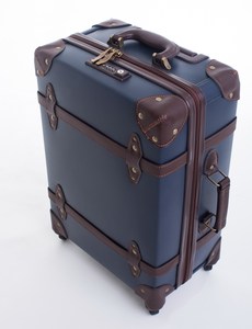 Ensemble Valise de Voyage à Roulettes <span class=keywords><strong>3</strong></span> Pièces en Similicuir Fait Main Vintage – Coffre Décoratif - Product Image 4