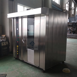 <span class=keywords><strong>Four</strong></span> rotatif commercial pour grande boulangerie - Chauffage multi-combustibles 380V Tension personnalisée 16/32/68 plateaux <span class=keywords><strong>Four</strong></span> rotatif - Product Image 2