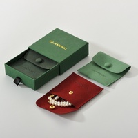Boîte cadeau élégante à tiroir coulissant pour bijoux, emballage rigide délicat, boîte coulissante pour bagues, boucles d'oreilles, colliers, usage commercial