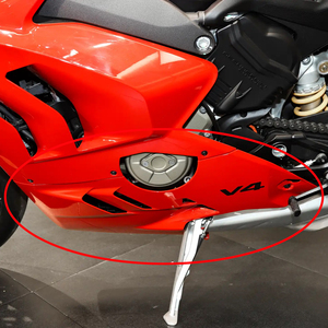 Carénage de moto 100% fibre de carbone, panneau latéral sous carénage étendu, carénage de protection inférieur pour <span class=keywords><strong>Panigale</strong></span> V4 <span class=keywords><strong>V4S</strong></span> 2022 <span class=keywords><strong>2023</strong></span> - Product Image 5