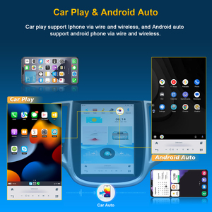 Autoradio multimédia Android 10,4 pouces avec écran tactile et CarPlay pour CHANGAN EADO 2012-2016 - Product Image 4