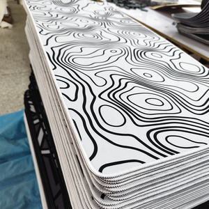 Hızlı dönüş katı uçunum fare pedi canlı renkler üretici fiyat kaymaz Mouse Pad ve klavye matı - Product Image 4