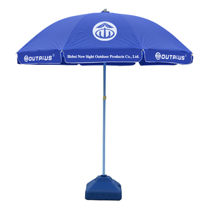 Hot Selling Custom Designed Large Outdoor Portable Folding Umbrella Custom Beach Parasol for Advertising Purpose