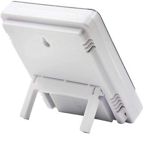 Hygromètre Thermomètre, Compteur de Température et d'Humidité, Réveil, Calendrier, Testeur Intérieur/Extérieur, Écran LCD Grand Format en Plastique - Product Image 2