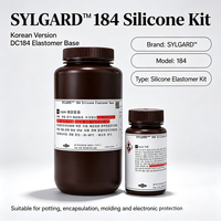 SYLGARD DC184 Kit Coréen Premium de Silicone Élastomère Bicomposant Transparent PDMS pour le Moulage Électronique et la Recherche en Laboratoire