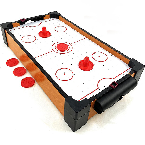 Juego de interior, mini mesas de juego de hockey de aire de madera