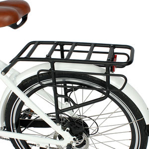 <span class=keywords><strong>Vélo</strong></span> <span class=keywords><strong>électrique</strong></span> urbain populaire à longue portée, <span class=keywords><strong>batterie</strong></span> 36V18.2Ah, frein hydraulique, fourche à suspension, 7 vitesses, avec porte-bagages, stock européen - Product Image 4