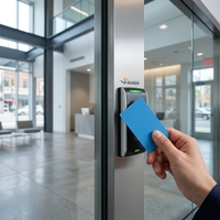 Großhandel Blanko PVC RFID NFC Karten mit Anpassungsservice für Zugangskontrollsysteme auf Parkplatzschwellen