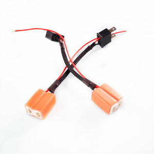 LED لمبات المصباح كابل H7 ذكر إلى السيراميك شاحن أنثي حامل الأسلاك تسخير مآخذ تمديد كابل ل مصباح أمامي للسيارة Foglight - Product Image 5