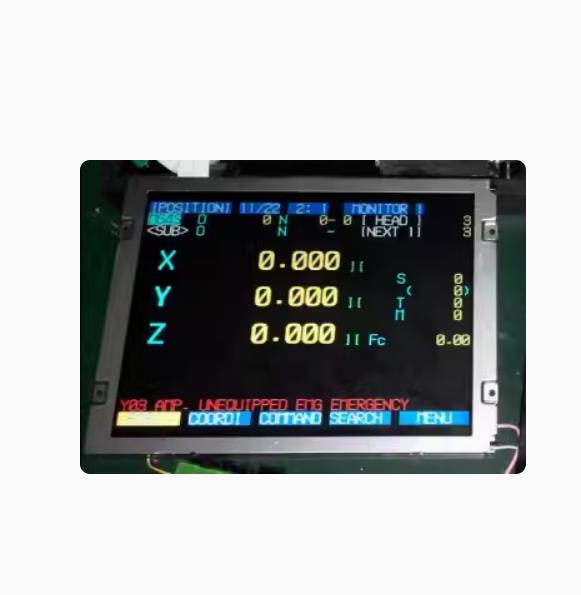 Mitsubishi FCU6-DUC32 LCD Display Panel - CNC Control System