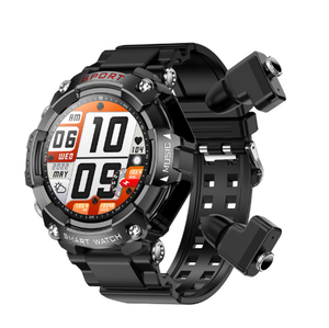 Bán Chạy Nhất Sản Phẩm Mới T96 Tai Nghe 2 Trong 1 Cuộc Gọi Siêu Chất Lượng Âm Thanh Amoled Màn Hình Lớn Thể Thao Ngoài Trời Thông Minh Đồng Hồ - Product Image 2