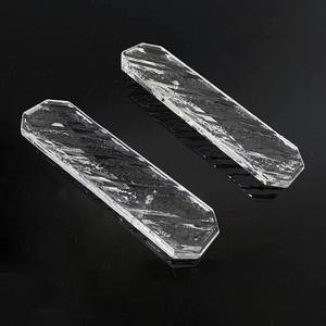 透明長い八角形のクリスタルシャンデリア部品クリスタル梨プリズム - Product Image 2