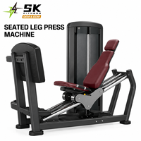 Machine de presse à jambes assise à charge sélective SK-L3 pour usage commercial, équipement d'entraînement de force des membres inférieurs à charges à broches pour salle de sport