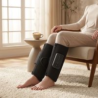 BISD BISD-XH101 Bottes de massage par compression robustes avec contrôle de la minuterie pour la circulation, relaxation musculaire professionnelle, durables