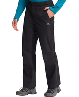 Pantalon de pluie imperméable 3L pour homme Pioneer Camp, coque technique respirante avec fermetures éclair latérales pour le trekking et le ski