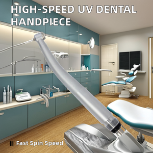 Manipolo Dentale Miniaturizzato ad Alta Velocità, Durevole in Acciaio, Certificato CE, Turbina con Boccaglio, Autoclavabile UV, Garanzia 1 Anno - Product Image 3