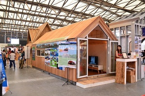 Hiện Đại Bằng Gỗ Khung Xây Dựng Nhà Thông Minh Modular Nhà Kit Nhà Cabin Bộ Dụng Cụ Prefab Nhà Đúc Sẵn - Product Image 2