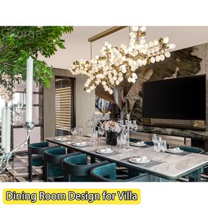 Materiales de Construcción de Lujo con Renderizado 3D para Diseño de Interiores, Diseño Gráfico, Impermeables e Ignífugos para Dormitorio, Villa, Solución Integral - Product Image 2