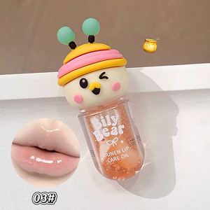 2026 NUEVO Bily Bear OEM Etiqueta Privada Venta al por Mayor a Granel Aceite Labial Herbal Brillo Labial No Pegajoso Hidratante con Aceite Mineral - Product Image 5