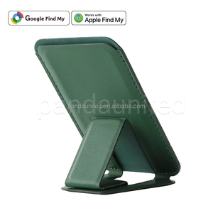 Làm việc với Google Apple tìm chủ thẻ điện thoại gấp của tôi cho ví thẻ tín dụng chống mất giấy phép lái xe logo màu tùy chỉnh - Product Image 6