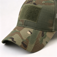 Topi Operator Taktis, Topi Luar Ruangan Berburu Kamuflase Topi Baseball Topi Memancing