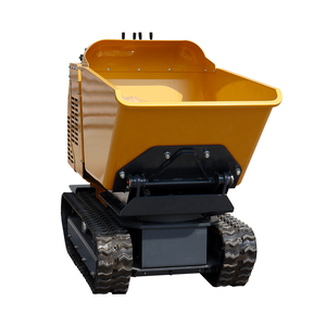 Suministro de Dumper Crawler con Capacidad Máxima de Carga de 1200 kg, Camión Volquete Pequeño con Orugas de Goma Ht1200 - Product Image 2