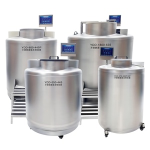 Remote Network Monitoring LN2 Cryobiobank Container YDD-460-320P 460L Liquid Nitrogen <b>Cylinder</b> Artificial Insemination - Product Image 3